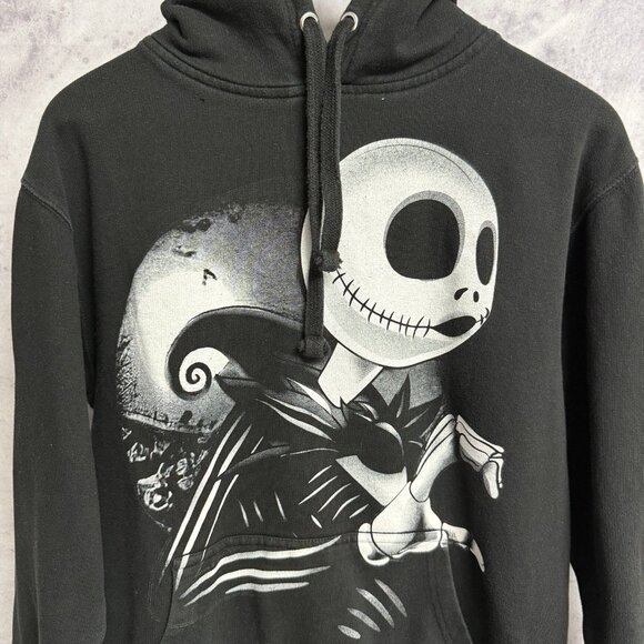 Nightmare Before Christmas Jack Sally Hoodie Set Adult S/M Halloween Black - Picture 4 of 14